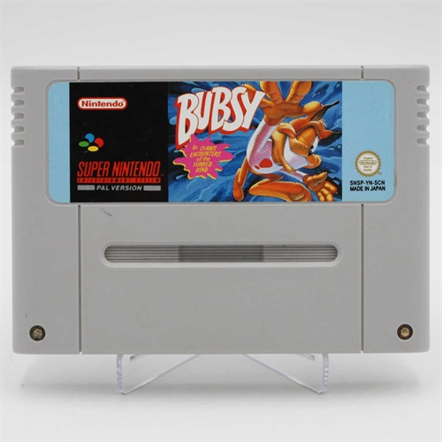 Bubsy in Claws Encounters of the Furred Kind - SNES - Cartridge - (SCN) (B Grade) (Genbrug)